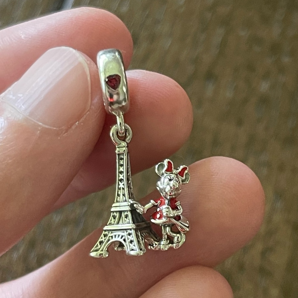 Disney Parks Pandora Charm France Minnie